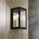 Aplice - Aplica de exterior stil contemporan IP44 LUMINA negru/alama