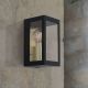 Aplice - Aplica de exterior stil contemporan IP44 LUMINA negru/alama