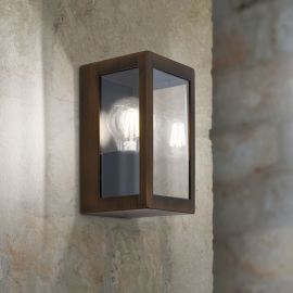 Aplice - Aplica de exterior stil contemporan IP44 LUMINA rustic/negru