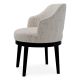 Scaune - Scaun dining design LUX Sofia, Seashell off white