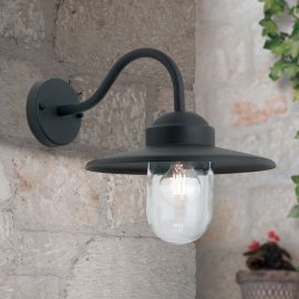 Aplice - Aplica de exterior stil vintage IP44 EDWARD antracit