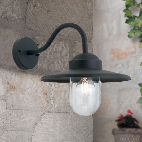 Aplice - Aplica de exterior stil vintage IP44 EDWARD antracit