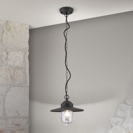 Pendule - Pendul de exterior stil vintage IP44 EDWARD antracit