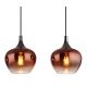 Pendule, Lustre suspendate - Lustra suspendata design modern MAXY 4L negru/cupru