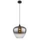 Pendule, Lustre suspendate - Lustra/Pendul design modern MAXY negru/fumuriu