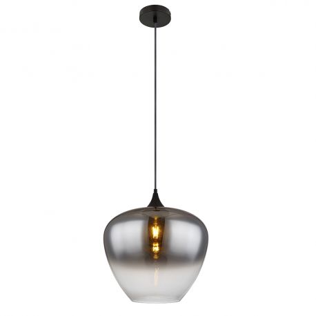 Pendule, Lustre suspendate - Lustra/Pendul design modern MAXY negru/fumuriu