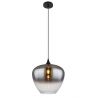 Lustra/Pendul design modern MAXY negru/fumuriu