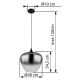 Pendule, Lustre suspendate - Lustra/Pendul design modern MAXY negru/fumuriu