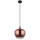 Pendule, Lustre suspendate - Pendul design modern MAXY negru/cupru
