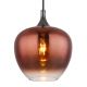 Pendule, Lustre suspendate - Pendul design modern MAXY negru/cupru