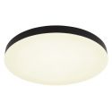 Plafoniera LED design modern simplu MATTHEW D-50cm negru/opal