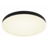 Plafoniera LED design modern simplu MATTHEW D-50cm negru/opal