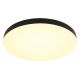 Plafoniere - Plafoniera LED design modern simplu MATTHEW D-50cm negru/opal