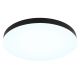 Plafoniere - Plafoniera LED design modern simplu MATTHEW D-50cm negru/opal