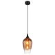 Pendul design modern LAVUS negru/cupru