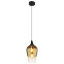 Pendul design modern LAVUS negru/auriu