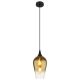 Pendul design modern LAVUS negru/auriu