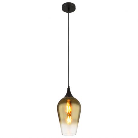 Pendule, Lustre suspendate - Pendul design modern LAVUS negru/auriu