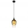 Pendul design modern LAVUS negru/auriu