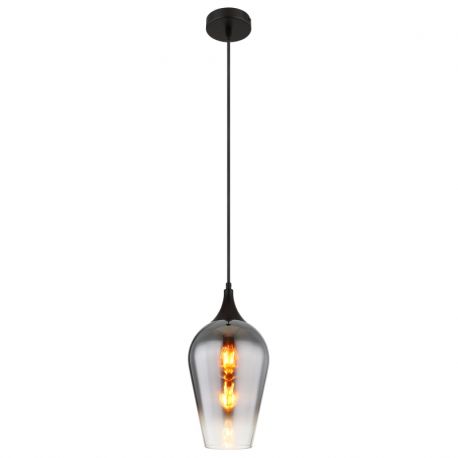 Pendule, Lustre suspendate - Pendul design modern LAVUS negru/crom