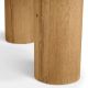 Masute Living - Masuta de cafea din lemn design LUX Prelude, Reclaimed oak