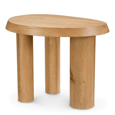 Masute Living - Masuta auxiliara din lemn design LUX Prelude, Reclaimed oak