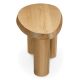 Masute Living - Masuta auxiliara din lemn design LUX Prelude, Reclaimed oak