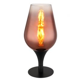 Veioze - Veioza/Lampa de masa design modern LAVUS negru/cupru