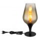 Veioze - Veioza/Lampa de masa design modern LAVUS negru/auriu