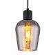 Pendule, Lustre suspendate - Pendul design modern RYAN negru/fumuriu