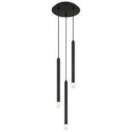 Pendule, Lustre suspendate - Lustra suspendata design minimalist BLAKE 3L negru