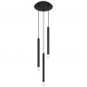 Lustra suspendata design minimalist BLAKE 3L negru