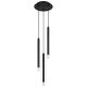 Pendule, Lustre suspendate - Lustra suspendata design minimalist BLAKE 3L negru