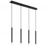 Lustra suspendata design minimalist BLAKE 4L negru
