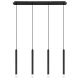 Pendule, Lustre suspendate - Lustra suspendata design minimalist BLAKE 4L negru