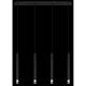 Pendule, Lustre suspendate - Lustra suspendata design minimalist BLAKE 4L negru