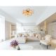 Lustre aplicate - Lustra aplicata design modern UDO 3L negru/chihlimbar