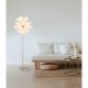 Lampadare - Lampadar design modern UDO 6L nickel/alb