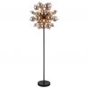 Lampadar design modern UDO 6L negru/fumuriu