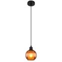 Pendul design modern ZUMBA negru/bronz