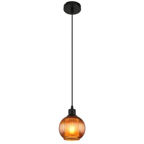 Pendule, Lustre suspendate - Pendul design modern ZUMBA negru/bronz