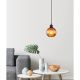 Pendule, Lustre suspendate - Pendul design modern ZUMBA negru/bronz