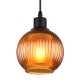 Pendule, Lustre suspendate - Pendul design modern ZUMBA negru/bronz