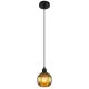 Pendul design modern ZUMBA negru/verde