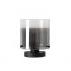 Veioze - Veioza, Lampa de masa moderna Sweden 1L negru, fumuriu