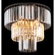 Lustre aplicate - Lustra aplicata design modern NAXIS 3L negru/fumuriu
