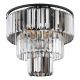Lustre aplicate - Lustra aplicata design modern NAXIS 3L negru/fumuriu