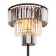 Lampadare - Lampadar design modern NAXIS 3L negru/fumuriu