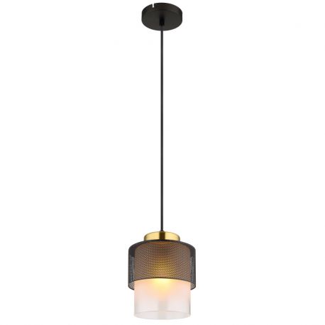 Pendule, Lustre suspendate - Pendul stil minimalist OLGA negru/satin