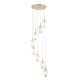 Pendule, Lustre suspendate - Lustra moderna cu 8 pendule Rocky